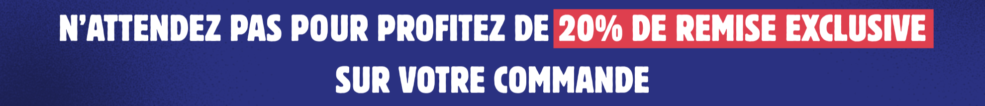 Remise de 20%